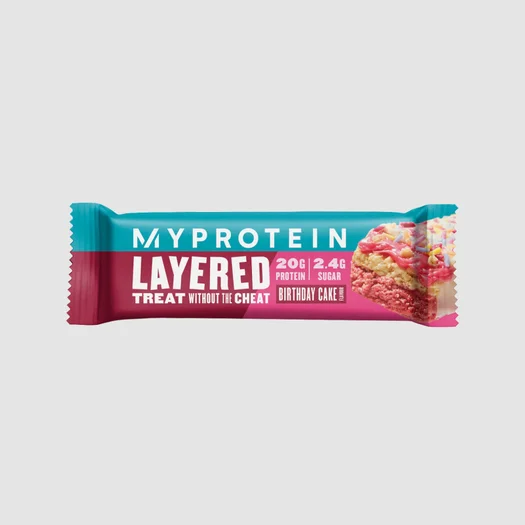 Myprotein Retail Layer Bar (Sample) - Κέικ Γενεθλίων