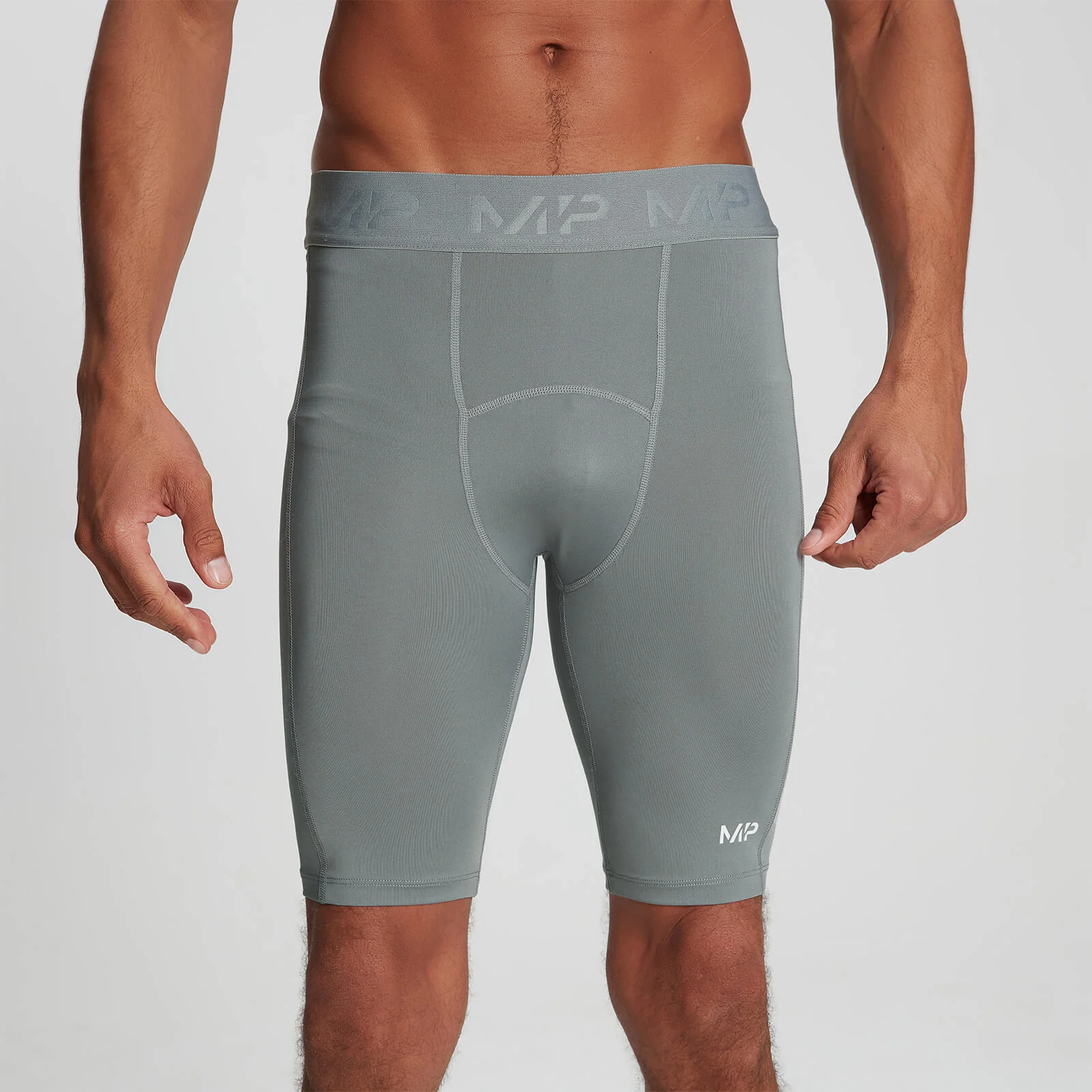 Ανδρικό σορτς MP Base Layer - Storm - XXS Εικόνα 1
