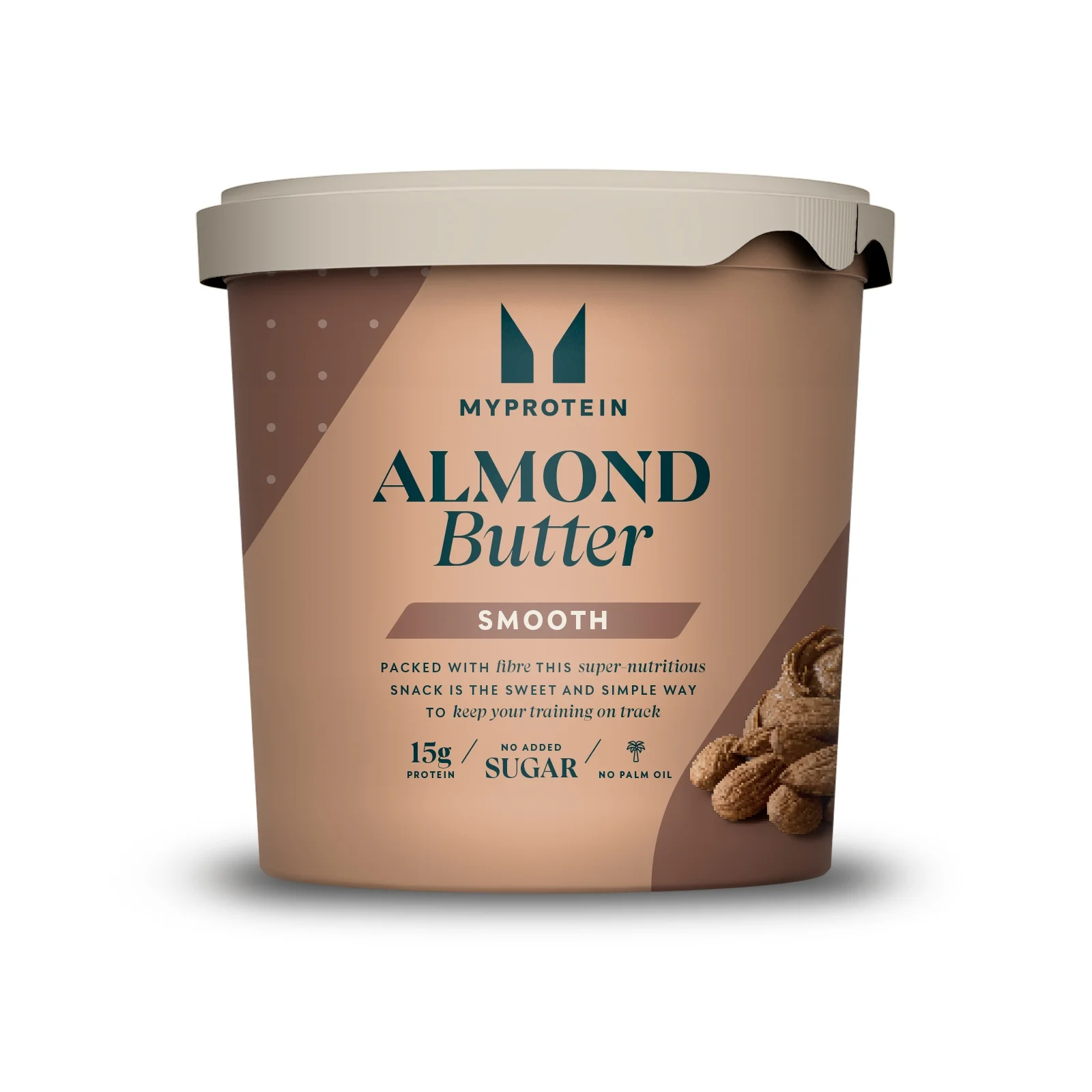 Φυσικό Βούτυρο Αμυγδάλου - 1kg - Αυθεντική - Απαλή Εικόνα 1