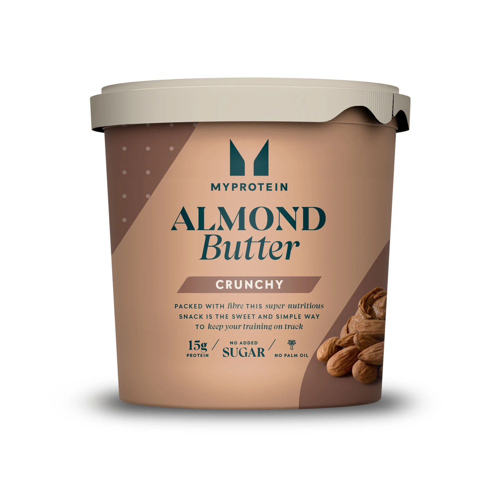 Φυσικό Βούτυρο Αμυγδάλου - 1kg - Αυθεντική -Τραγανή Εικόνα 1