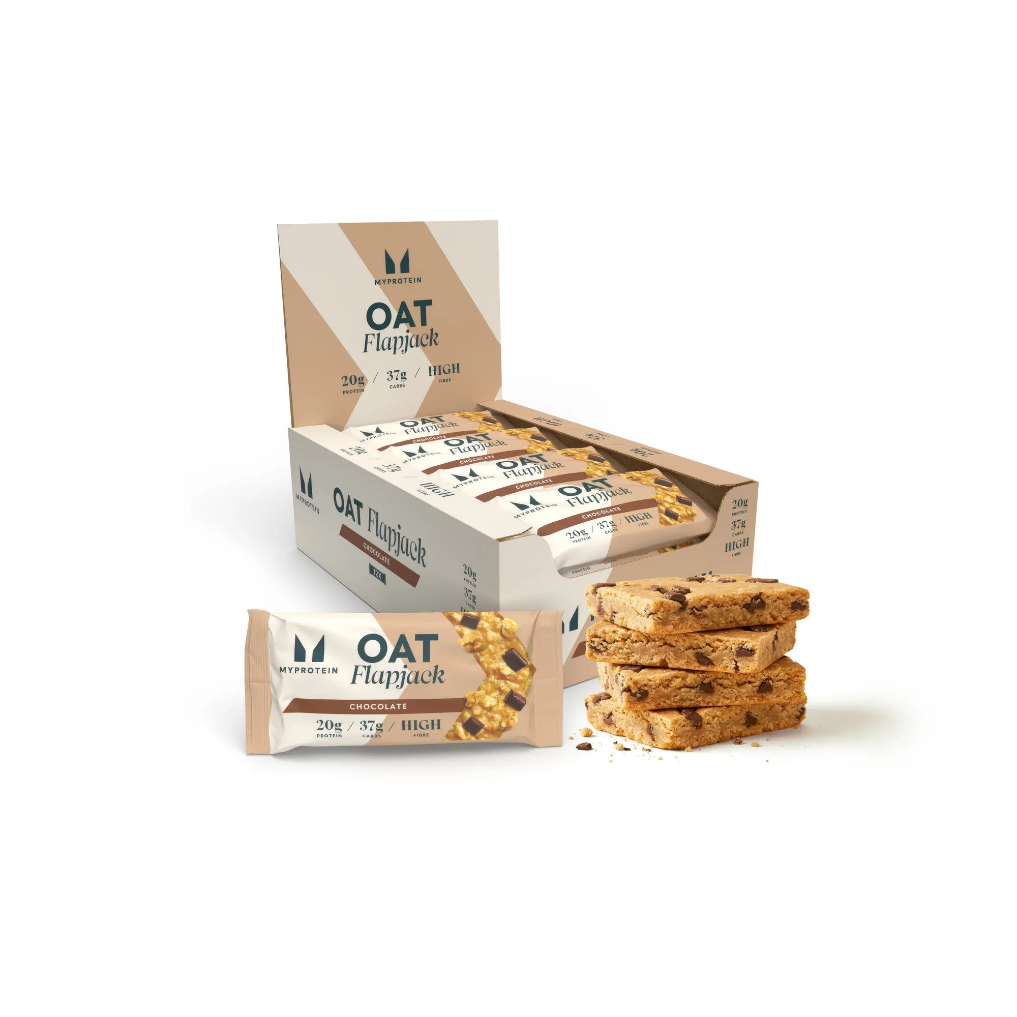 Πρωτεϊνούχο Flapjack - Chocolate Chunk Εικόνα 1