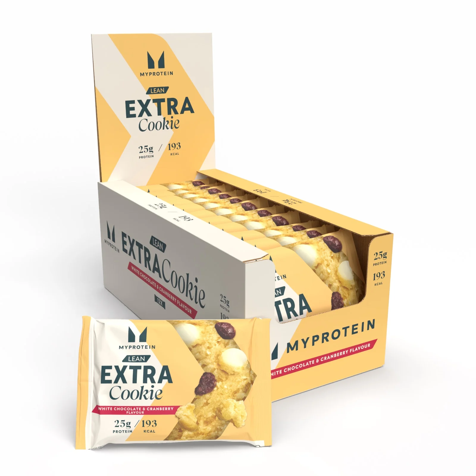 Cookie Γράμμωσης - Cranberry & Λευκή σοκολάτα Εικόνα 1