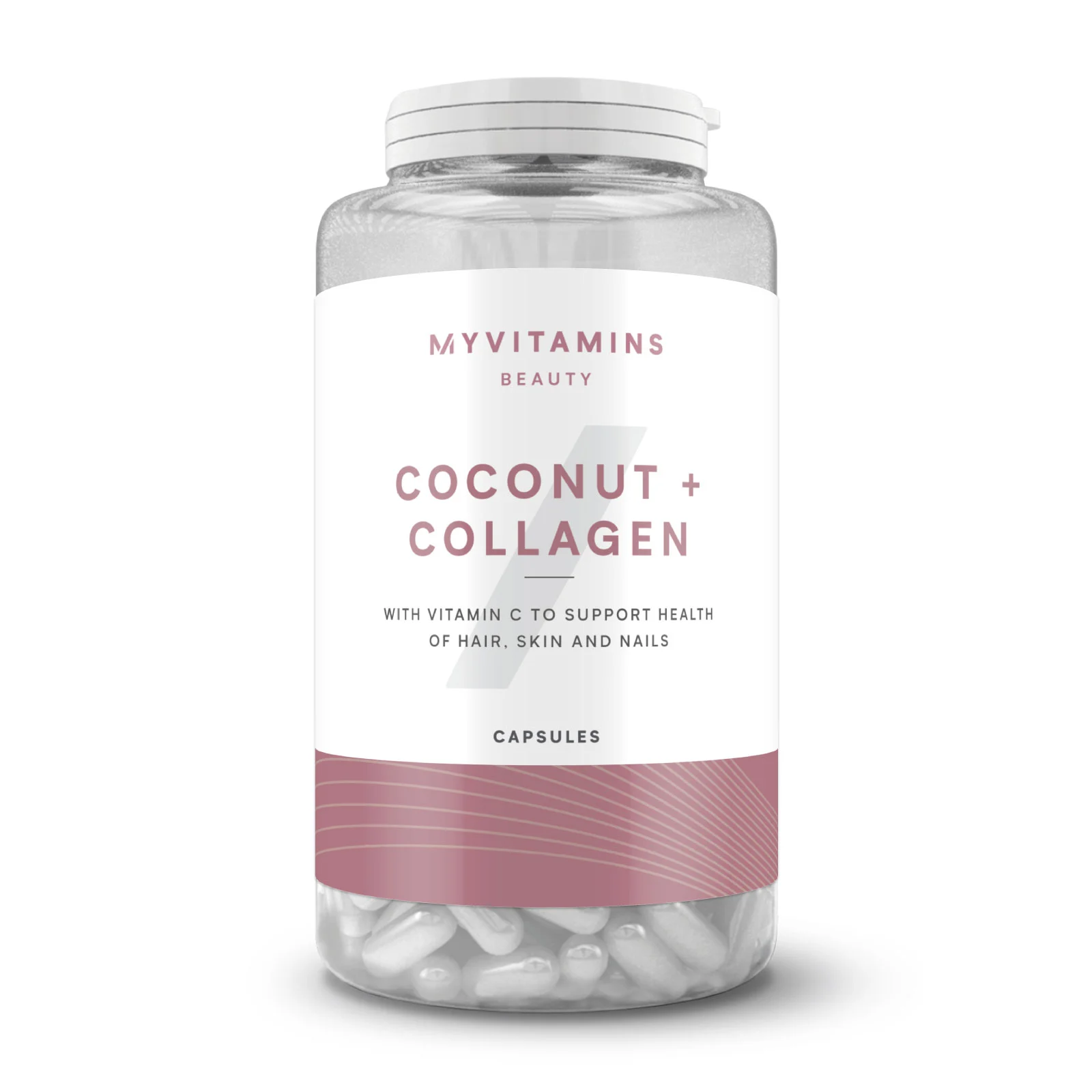 Κάψουλες καρύδας και κολλαγόνου - 180 CAPSULES - 90servings Εικόνα 1
