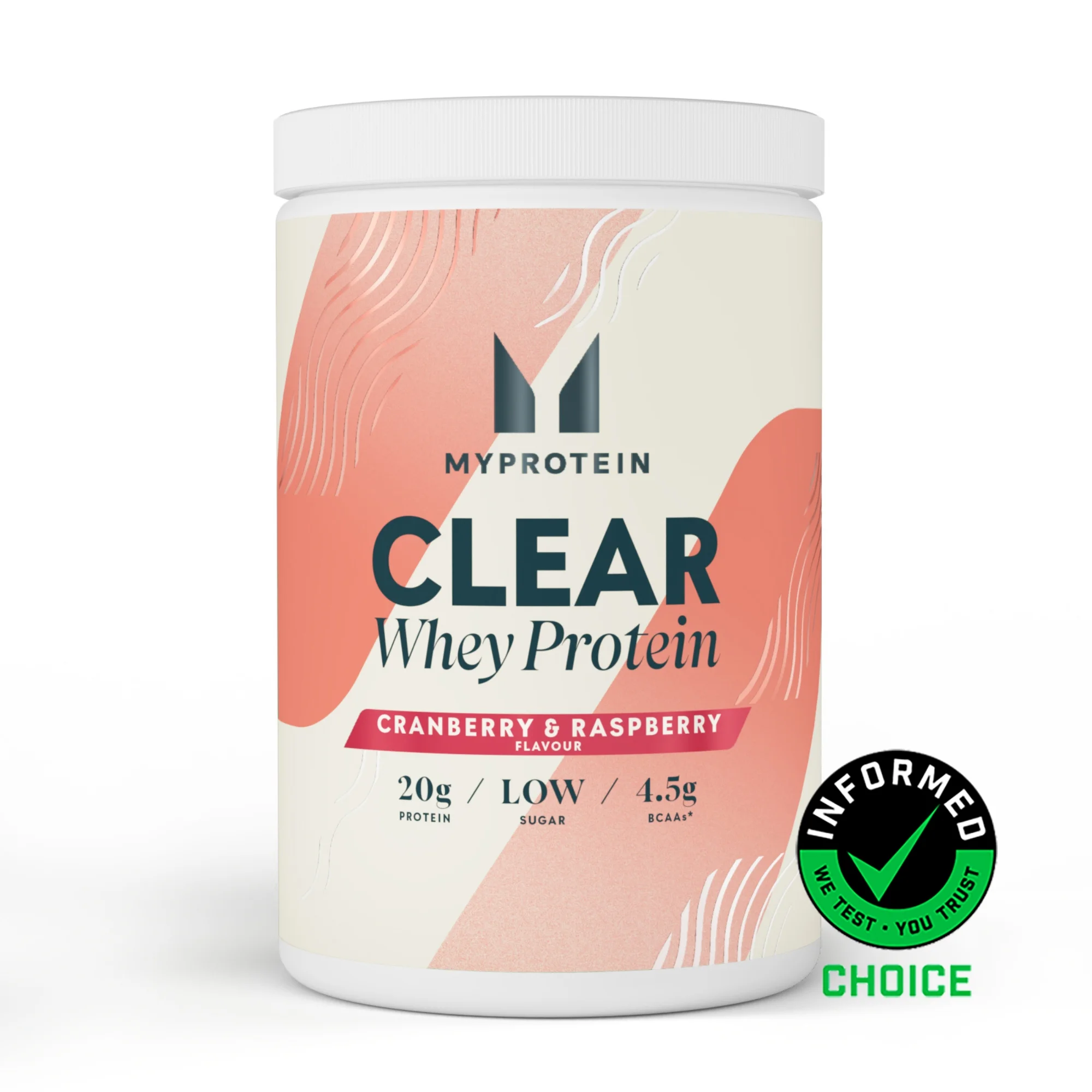 Clear Whey Isolate - 875g - 35servings - Cranberry & Raspberry Εικόνα 1