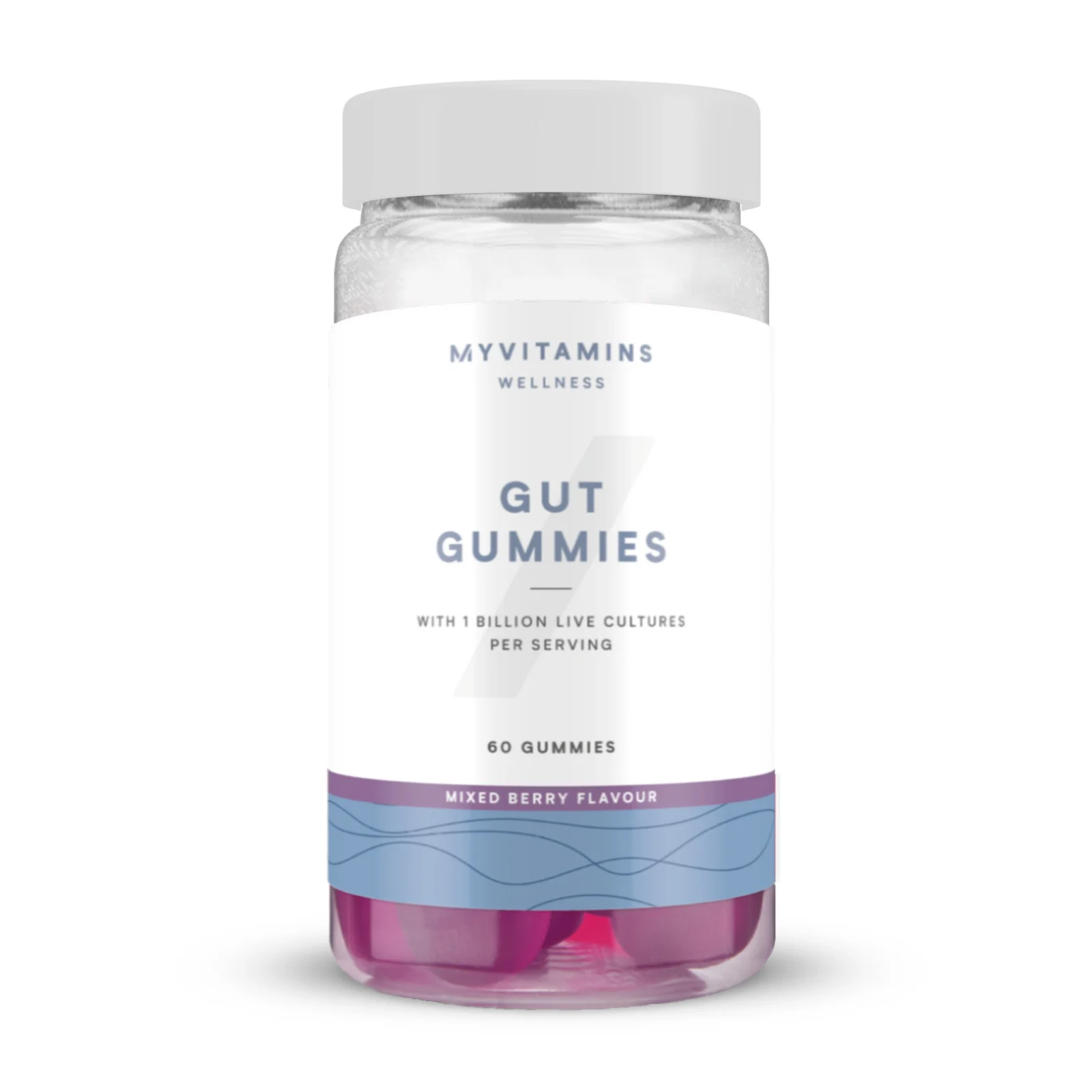 Gut Gummies (Gummies Εντέρου) - 60gummies - Κεράσι Εικόνα 1