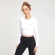 MP Women's Shape Seamless Long Sleeve Crop Top - Λευκό