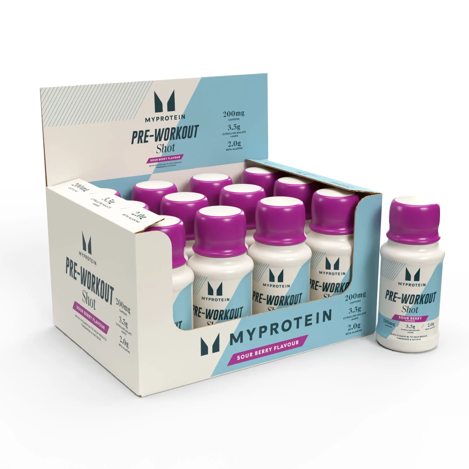 Σφηνάκι Pre-Workout - Sour Berry Εικόνα 1