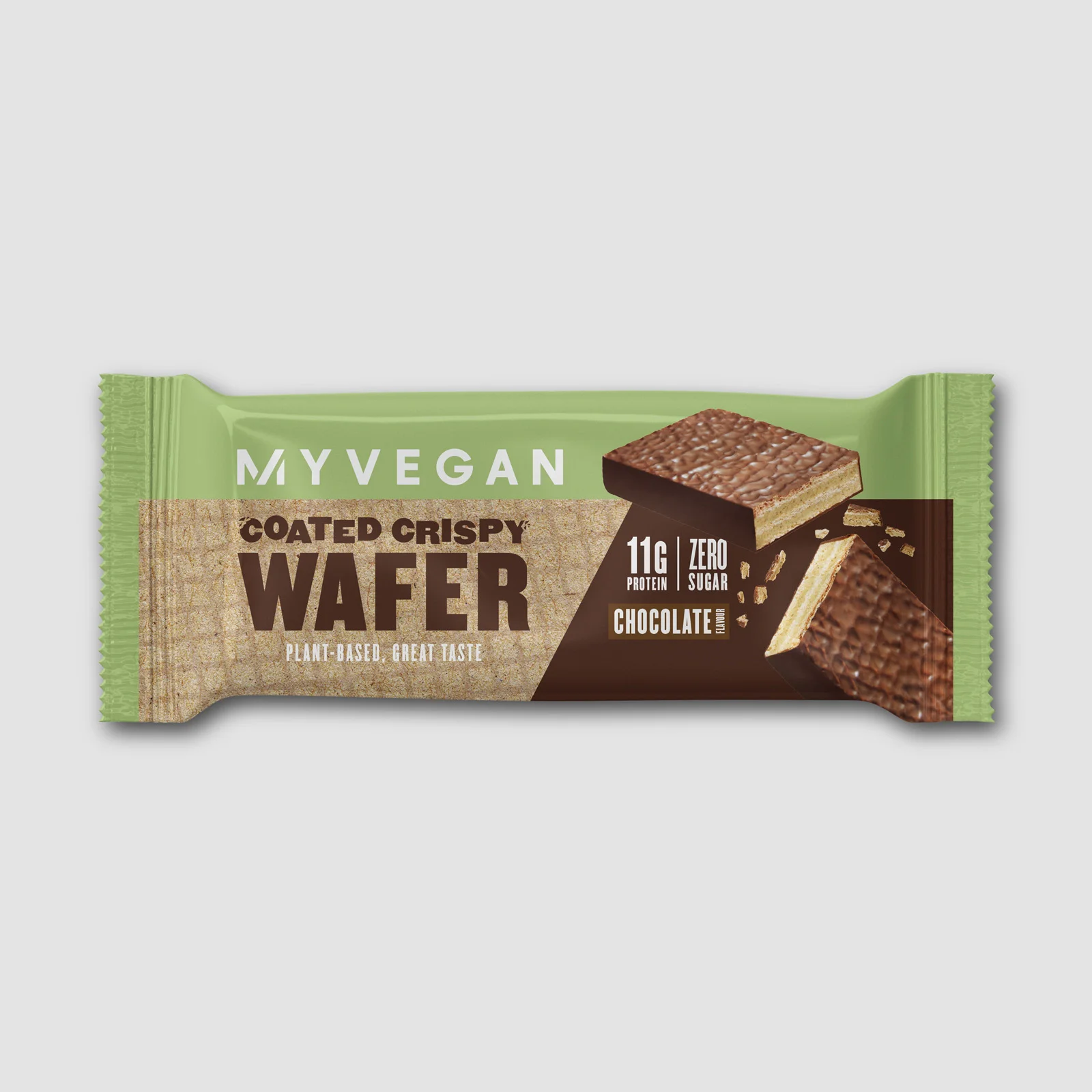 Vegan Coated Crispy Wafer - Σοκολάτα Εικόνα 1