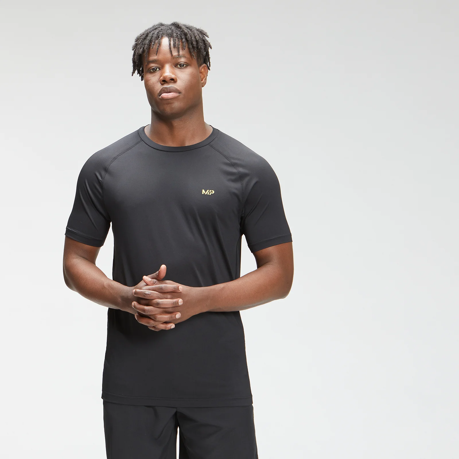 MP Men's Tempo Short Sleeve T-Shirt - Black - XXS Εικόνα 1