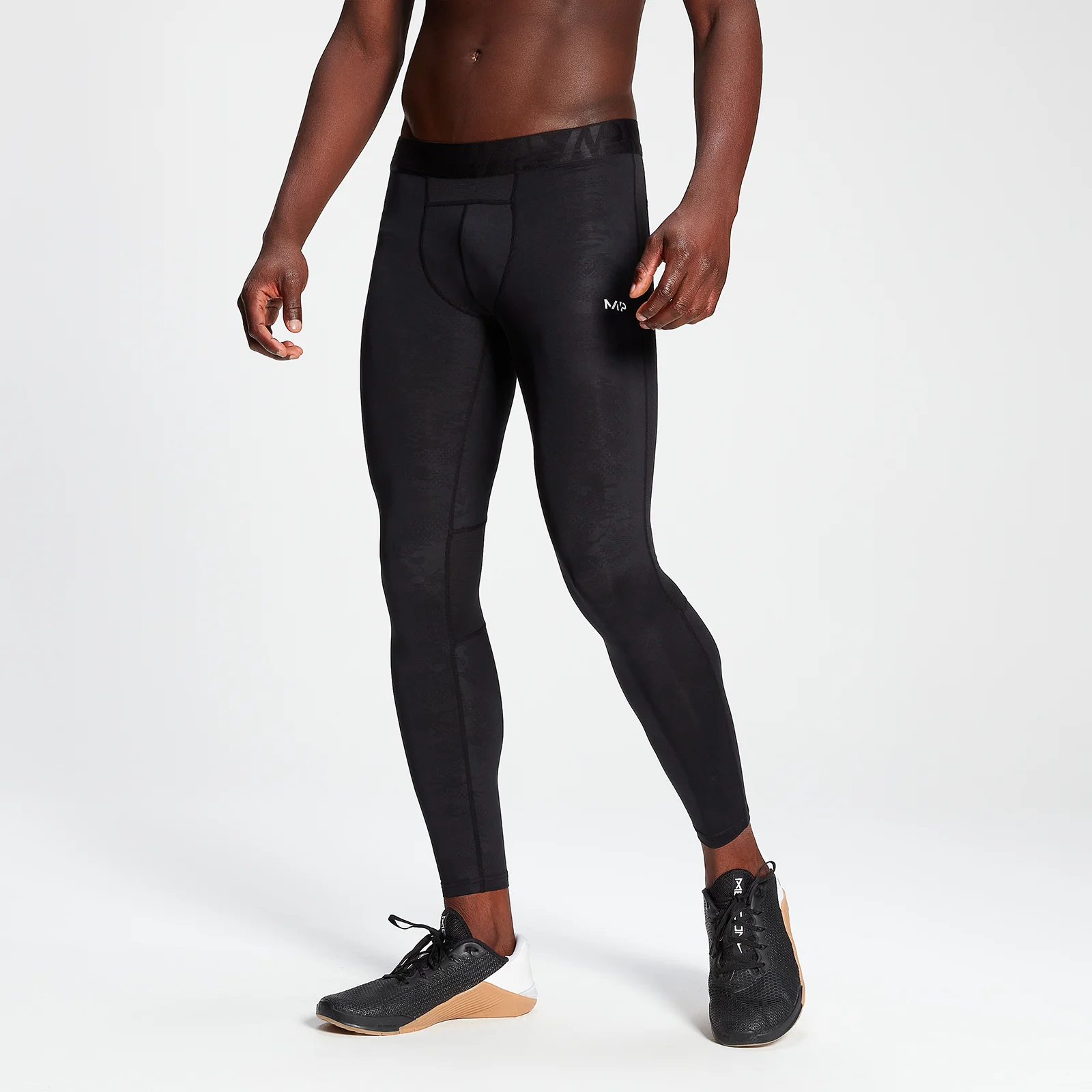 MP Men's Engage Baselayer Leggings - Black - XXS Εικόνα 1