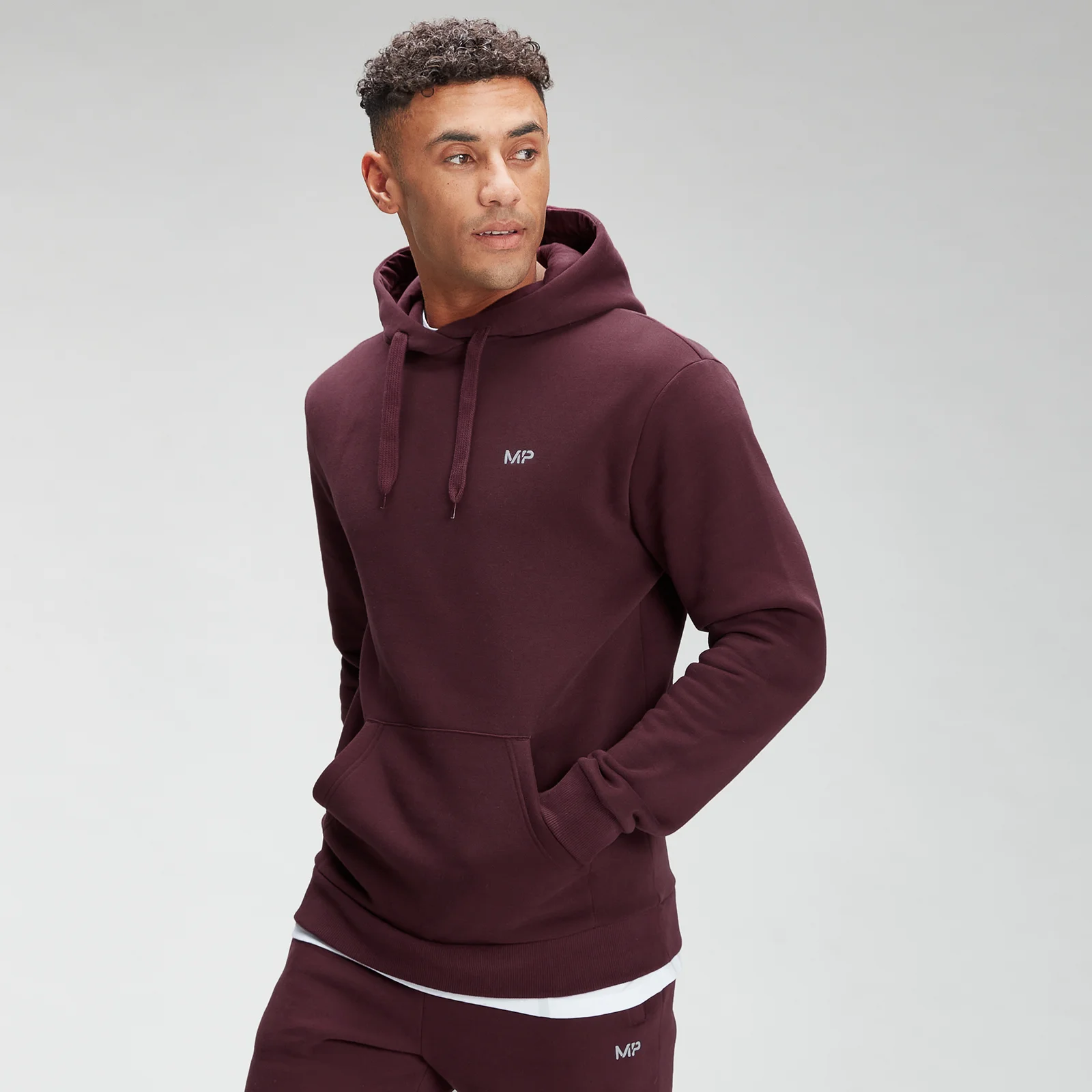 MP Men's Rest Day Hoodie - Port - XXS Εικόνα 1