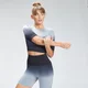 MP Women's Velocity Seamless Crop Top - Μαύρο