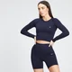 MP Women's Shape Seamless Long Sleeve Top - Ναυτικό