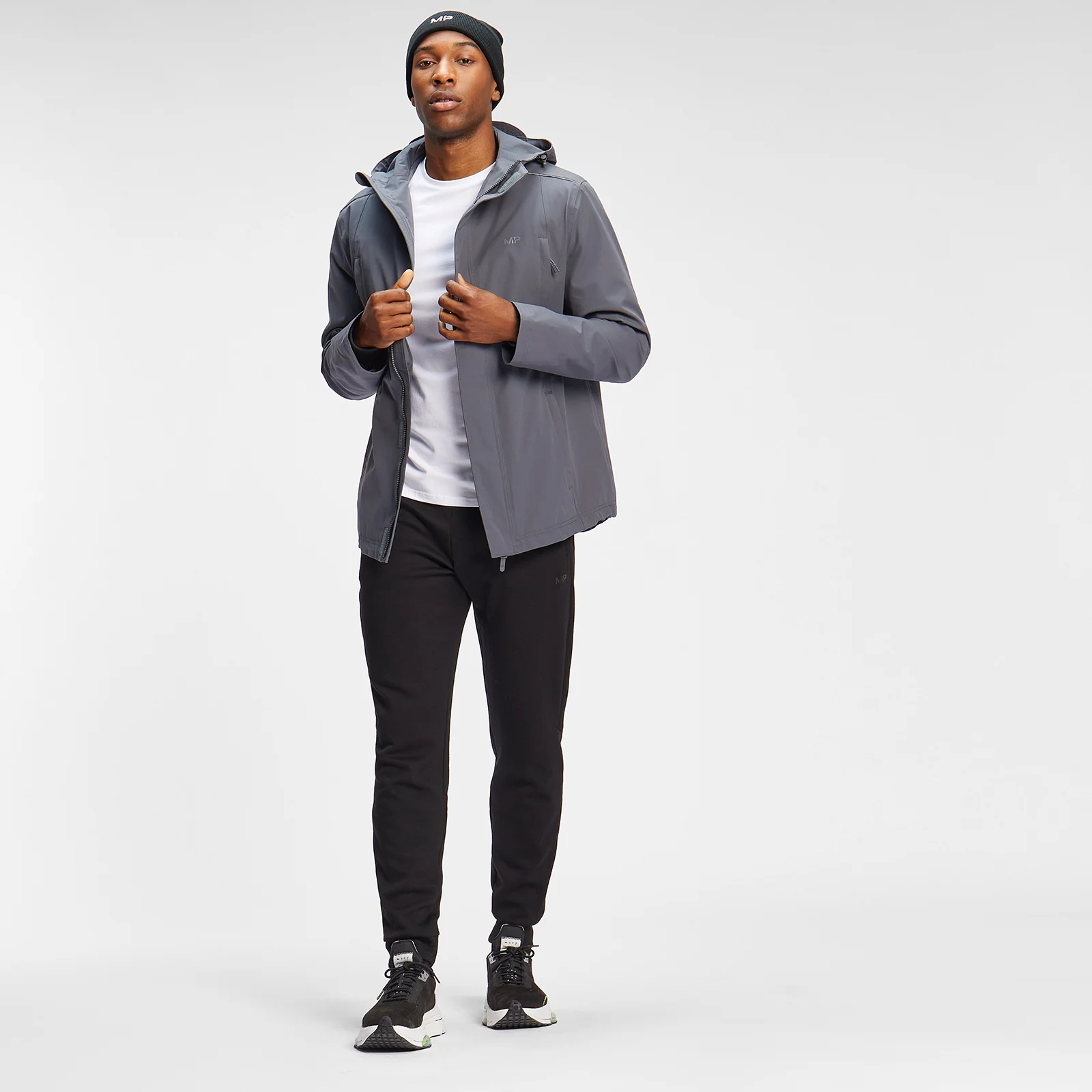 Ανδρικό Αδιάβροχο Μπουφάν MP Commute - Σκούρο γκρι - XXS Εικόνα 1
