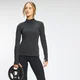 MP Women's Power Ultra Regular Fit 1/4 Zip Top - Μαύρο