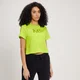 Γυναικείο Μπλουζάκι Crop MP Fade Graphic - Lime