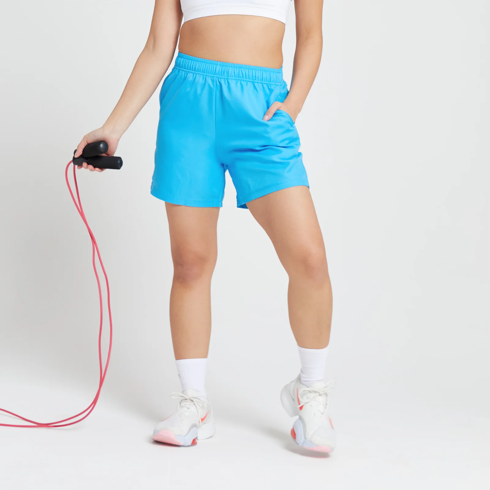 MP Women's Graffiti Graphic Training Short - Bright Blue - XS Εικόνα 1