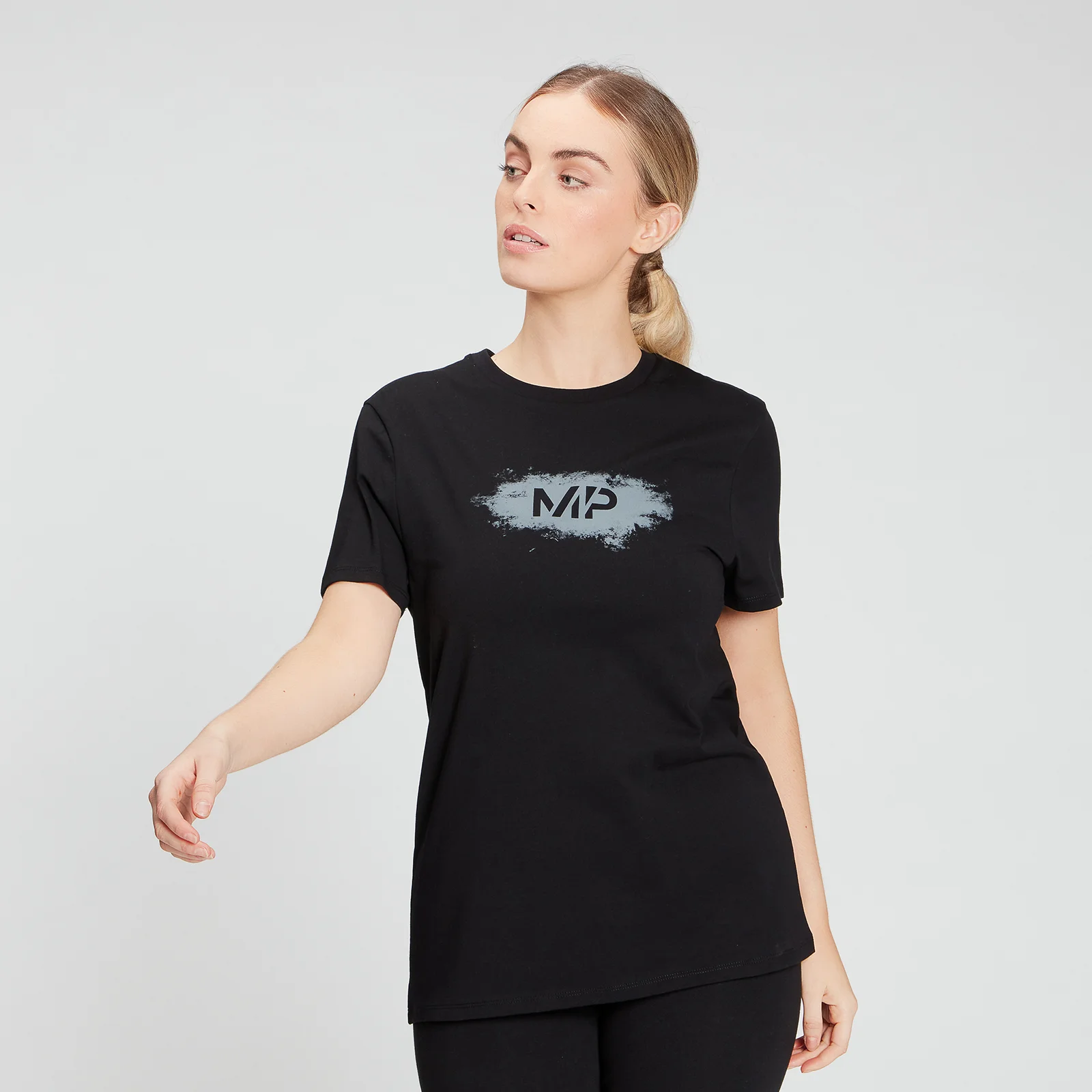 MP Women's Chalk Graphic T-Shirt - Black - XXS Εικόνα 1