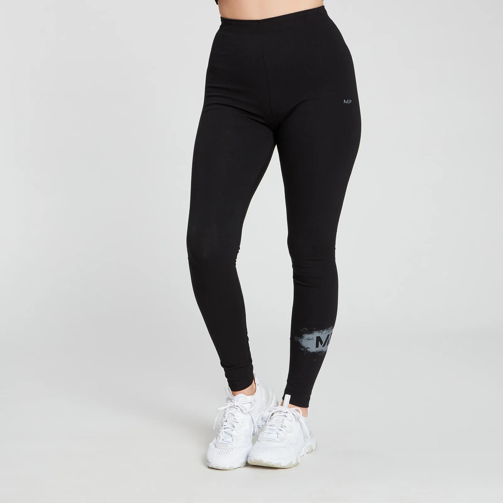 MP Women's Chalk Graphic Leggings - Black - XXS Εικόνα 1