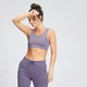 MP Women's Essentials Wide Strap Sports Bra - Smokey Purple