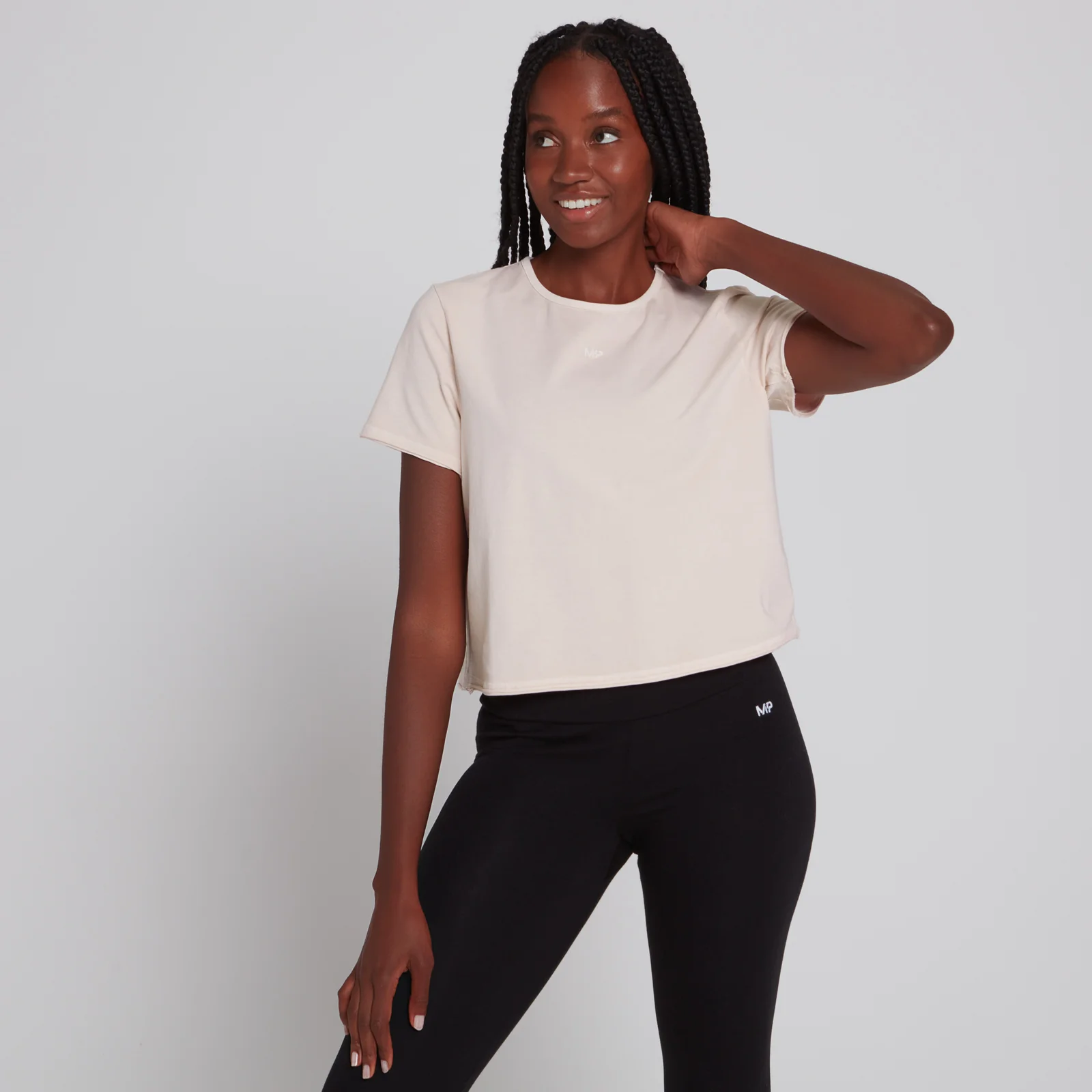 MP Women's Training Cropped T-Shirt - Light Pink - XXS Εικόνα 1