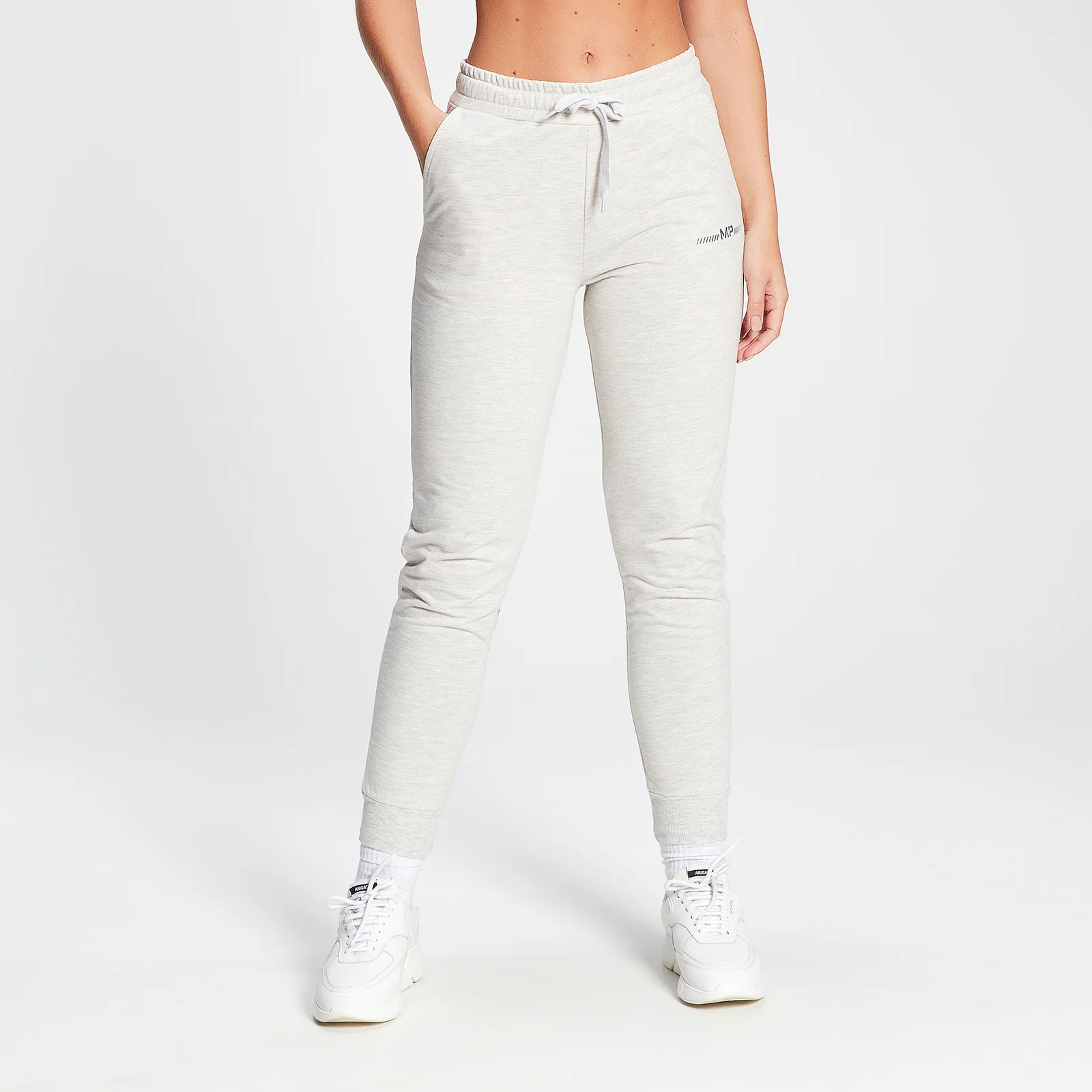 MP Women's Mini Mark Graphic Joggers - Light Grey Marl - XXS Εικόνα 1