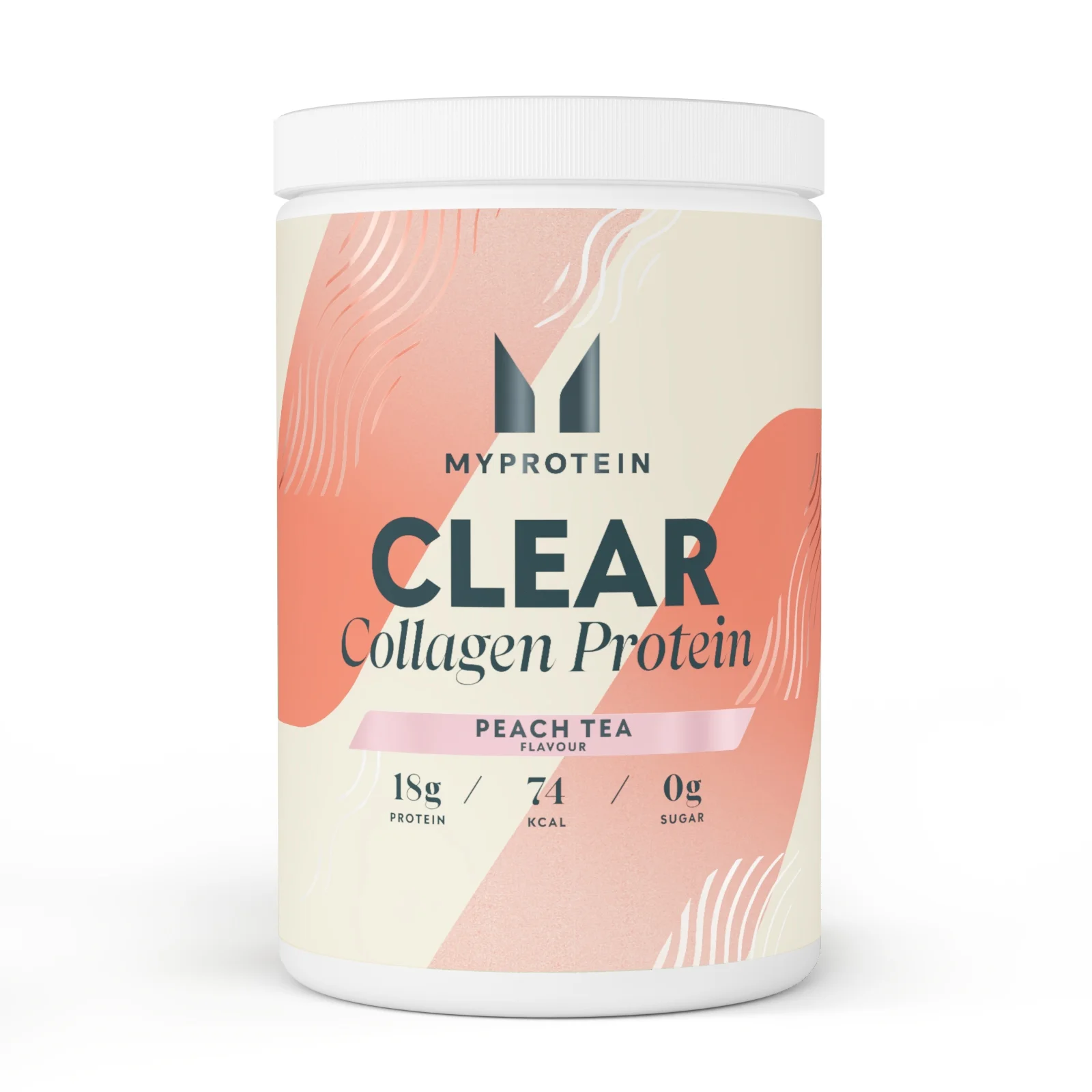 Collagen Powder Tub - 30servings - Τσάι Ροδάκινο Εικόνα 1