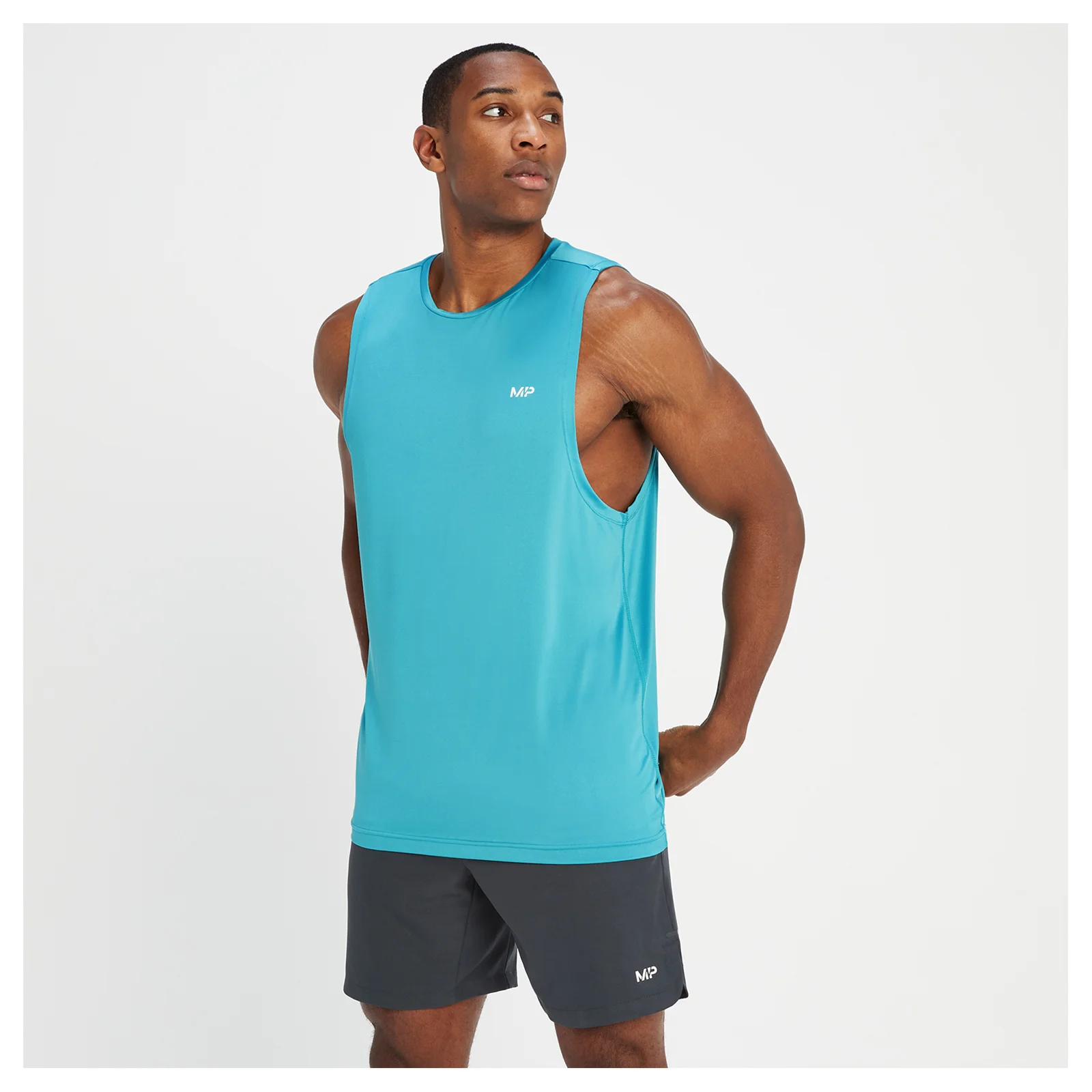 MP Men's Training Tank Top - Aqua - XXS Εικόνα 1