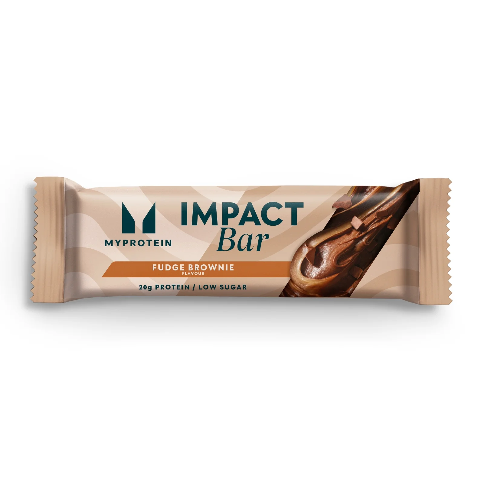 Impact Protein Bar - 64g - Μπράουνι Fudge Εικόνα 1