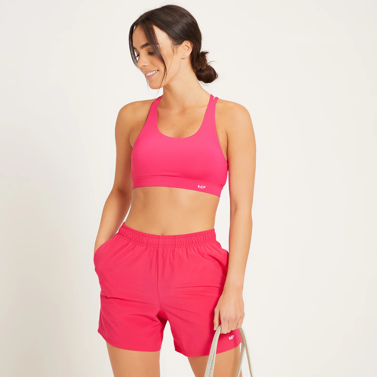 Γυναικείο Αθλητικό Σουτιέν Προπόνησης Control MP - Magenta - XXS Εικόνα 1