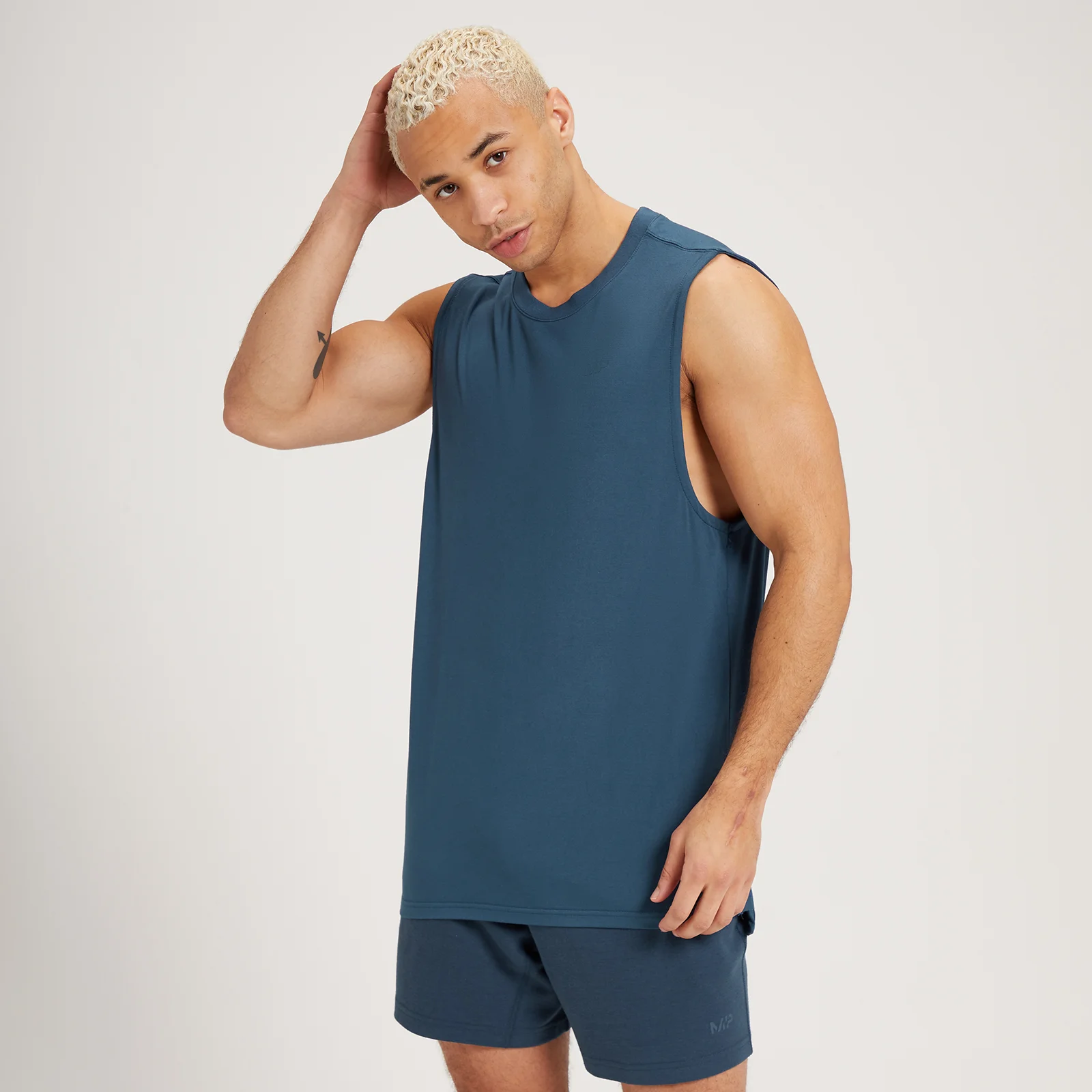 Ανδρικό Tank Top MP Composure - Dust Blue - XXS Εικόνα 1