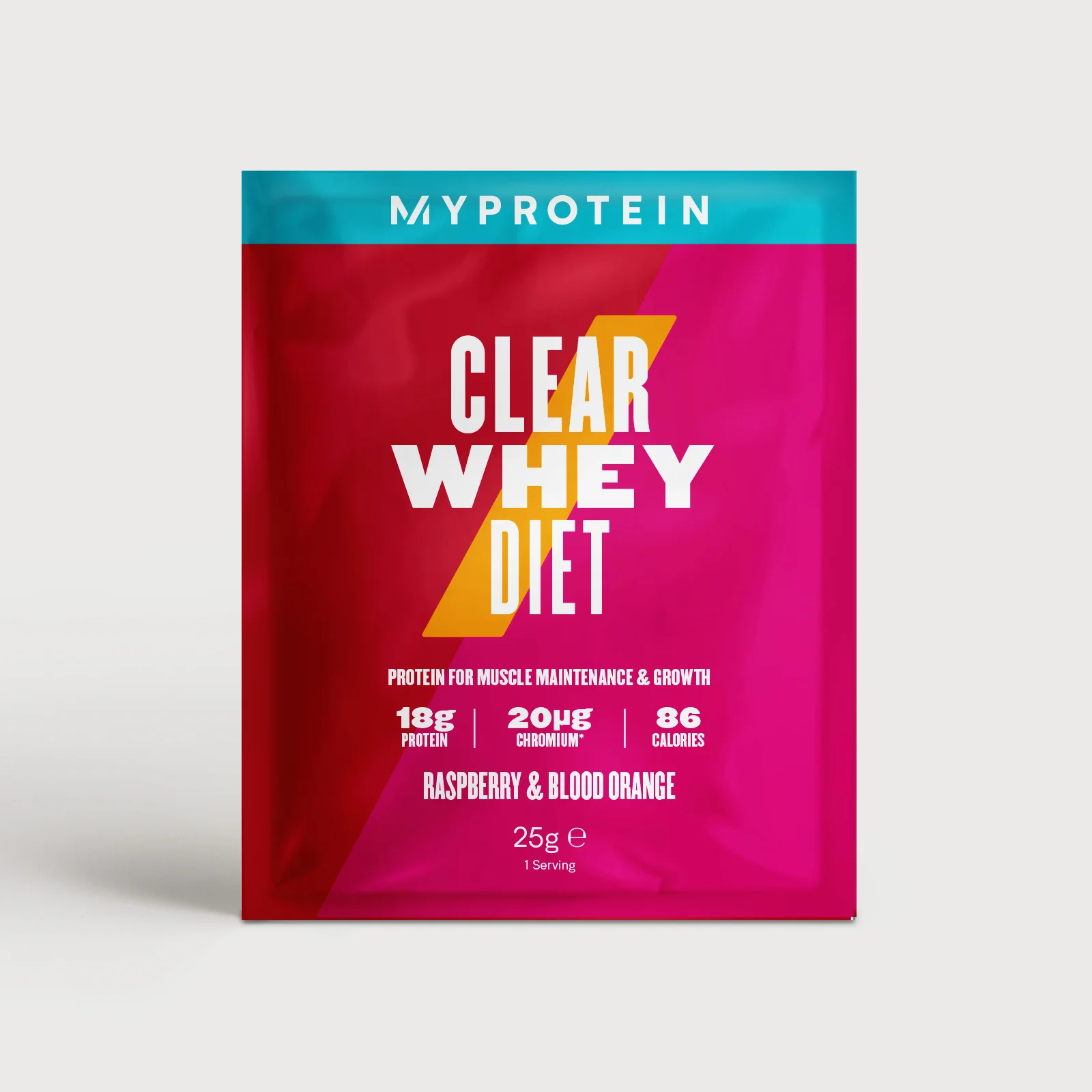 Myprotein Clear Diet Whey (Sample) - 25g - Raspberry & Blood Orange Εικόνα 1