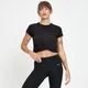 Γυναικείο Μπλουζάκι Crop MP Composure Twist Front - Μαύρο