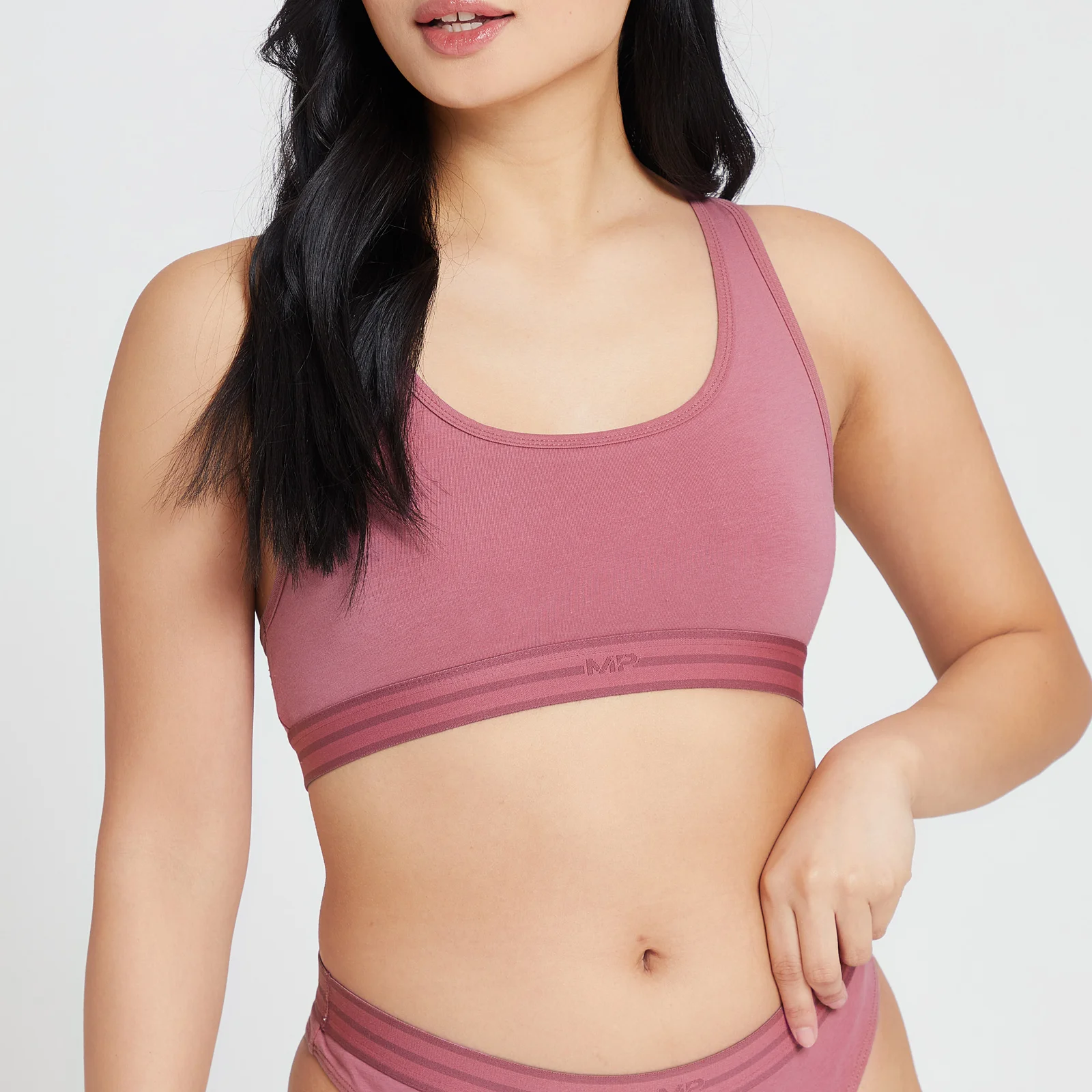 Γυναικείο Σουτιέν Bralette MP Essentials - Μοβ - XS Εικόνα 1