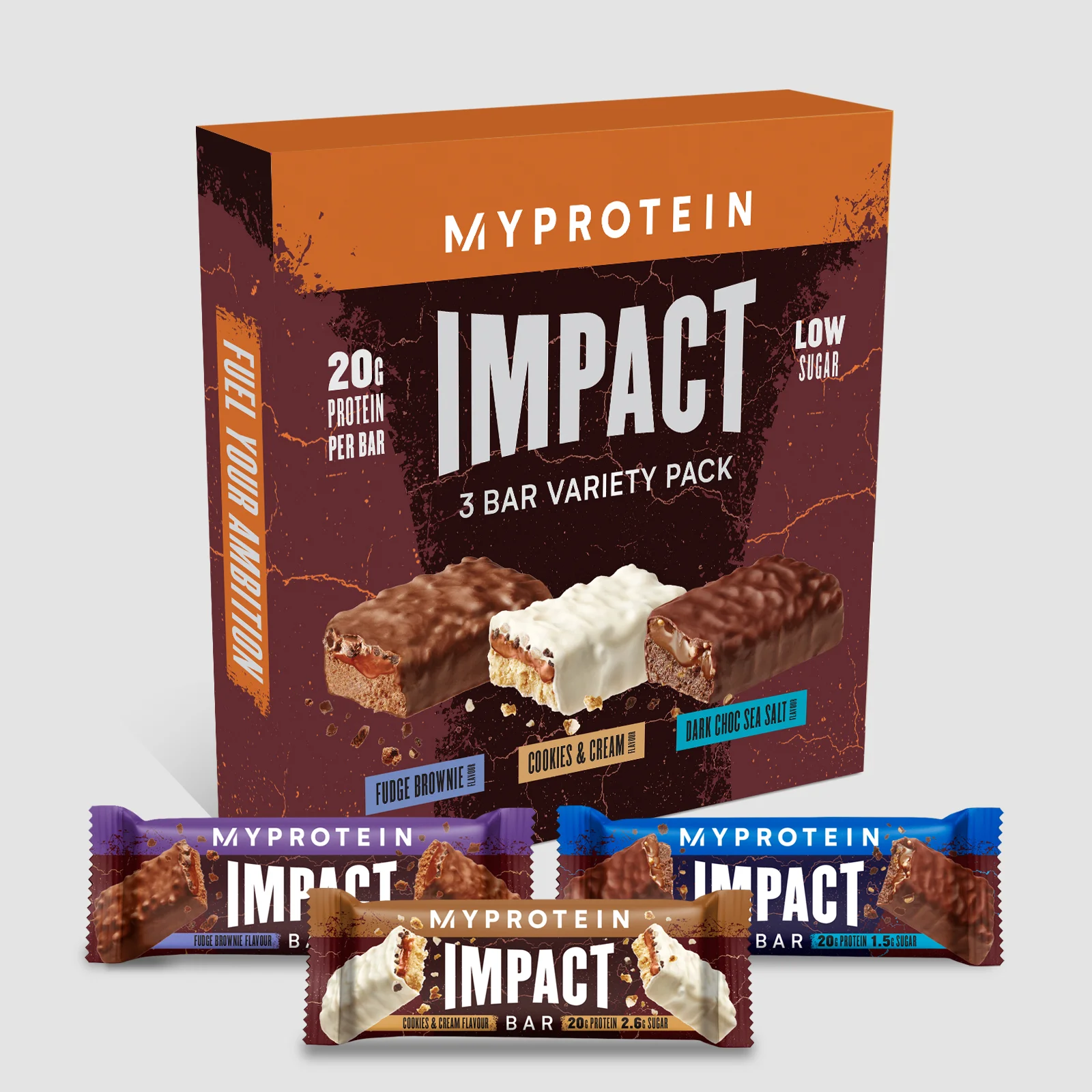 Myprotein Impact Protein Bar Discovery Box - 3 x 64g Εικόνα 1