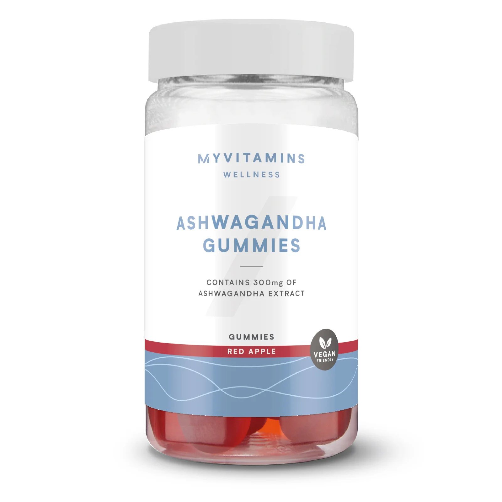 Ashwagandha Gummies (60 ζελεδάκια) - 60gummies - Red Apple (Extra Strength) Εικόνα 1