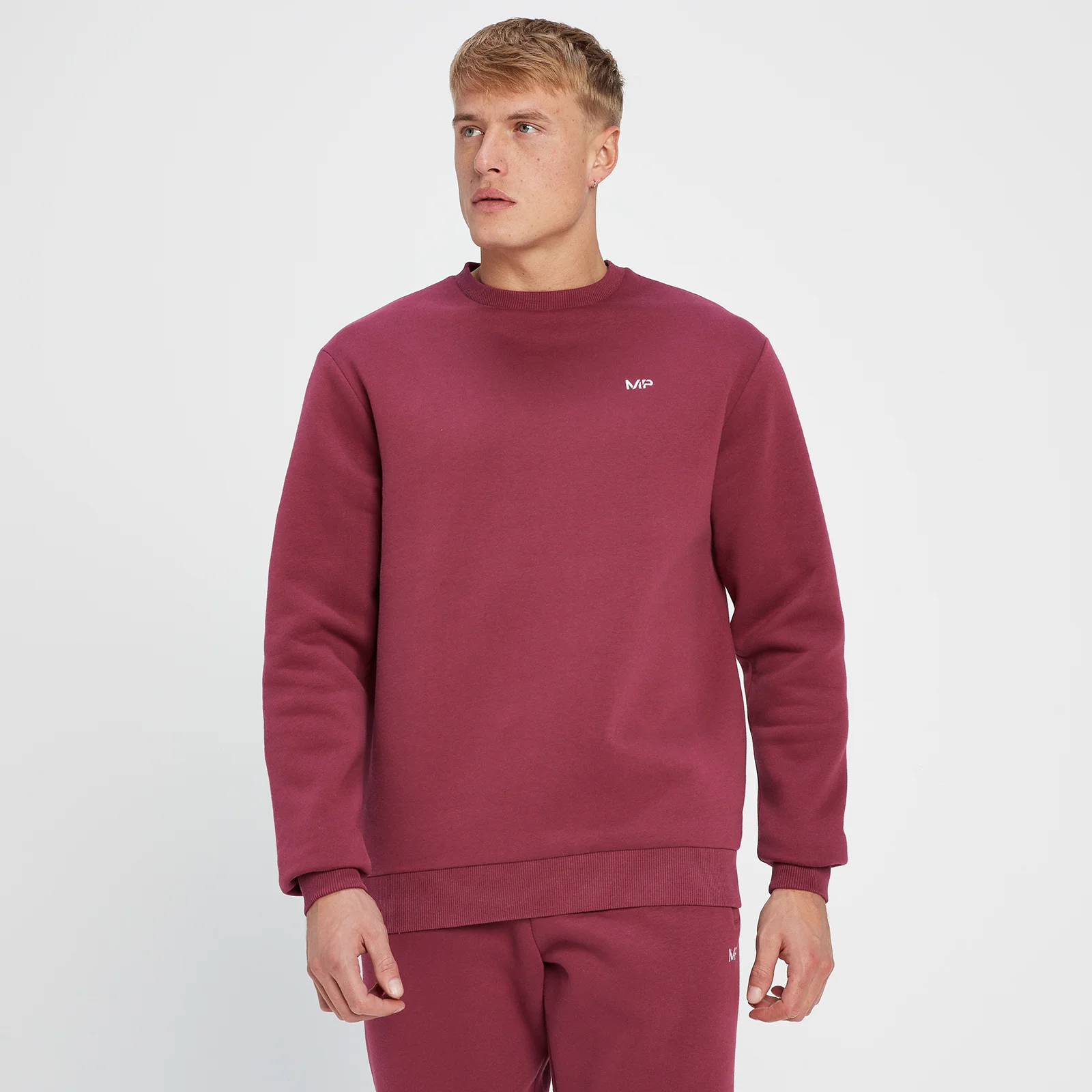 MP Men's Rest Day Sweatshirt - Red Berry - XXS Εικόνα 1