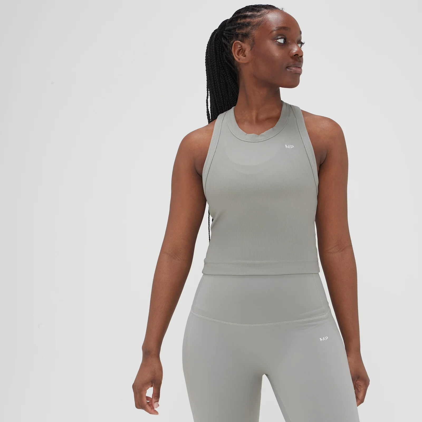 Γυναικείο Αμάνικο Μπλουζάκι Ριμπ MP Adapt - Storm - XXS Εικόνα 1