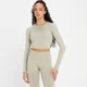 MP Women's Shape Seamless Long Sleeve Crop Top