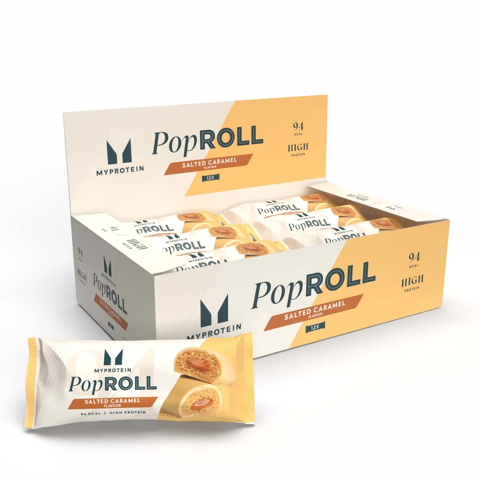 Pop Rolls - 12 x 27g - Αλατισμένη Καραμέλα Εικόνα 1