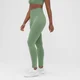 Γυναικείο Κολάν Χωρίς Ραφές MP Washed - Washed Jade