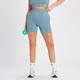 Γυναικείο Σορτς MP Tempo Rib Seamless - Graphine Blue
