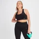 Γυναικείο Σουτιέν MP Tempo Rib Seamless - Μαύρο