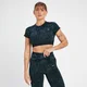 Γυναικείο Crop Top MP Adapt Seamless Pattern - Darkest Ναυτικό