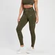 Γυναικείο Κολάν MP Adapt Seamless Pattern - Olive Green