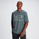 Ανδρικό Βαμβακερό Μπλουζάκι Oversized MP Tempo - Slate Gray