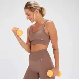 Αθλητικό Σουτιέν Χωρίς Ραφές MP x Tatiana - Hazelnut - Size XS