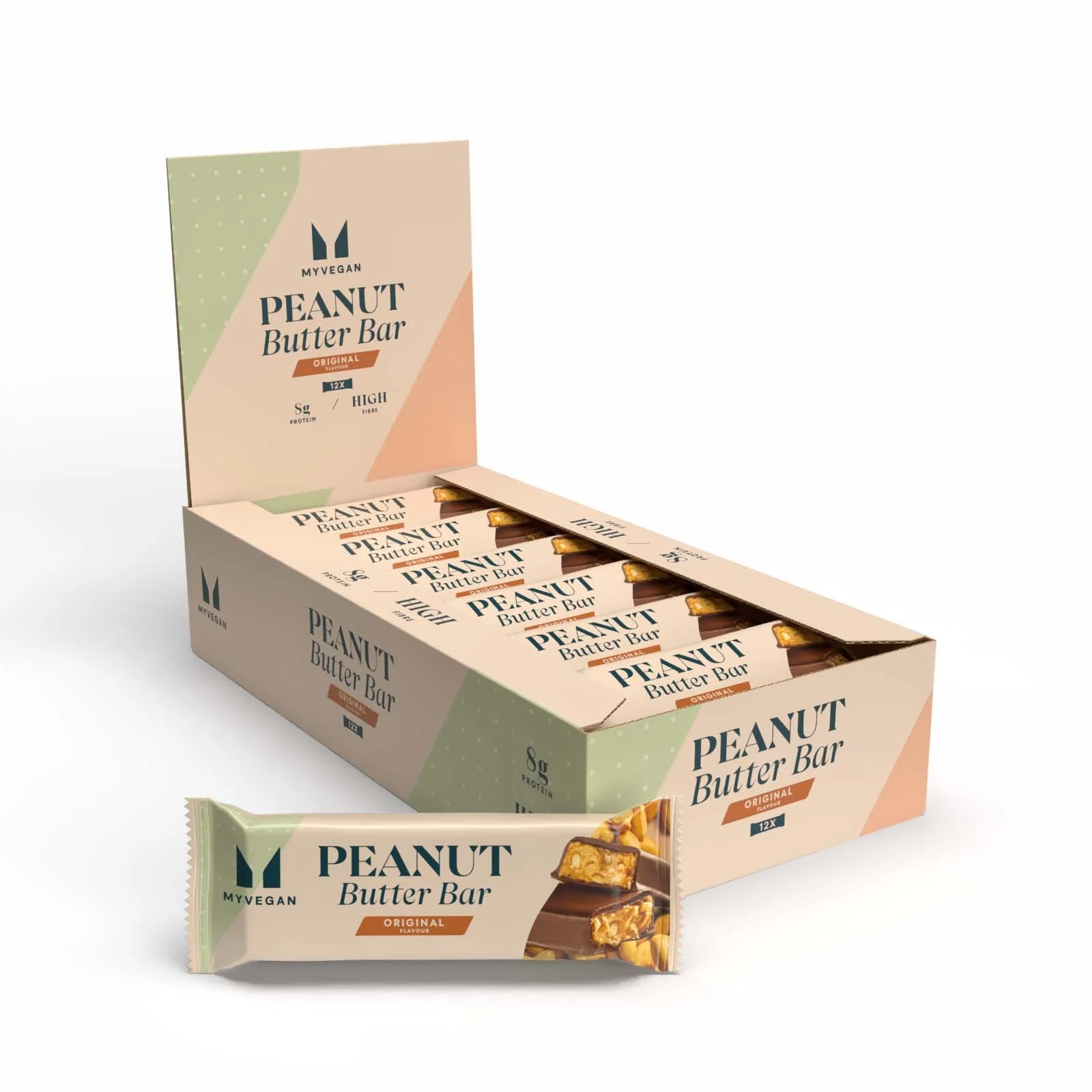 Peanut Butter Bar - 12 x 38g - Φυστικοβούτυρο Εικόνα 1