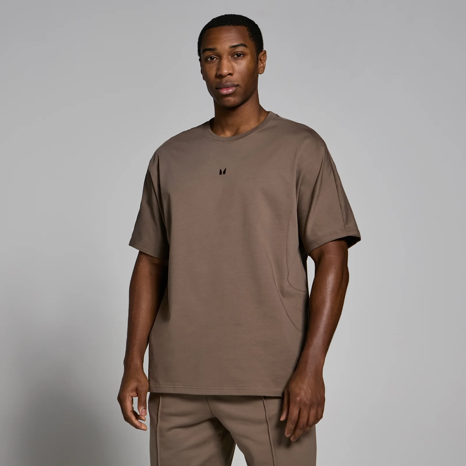 Ανδρικό Κοντομάνικο Heavyweight και Oversized MP Lifestyle - Soft Brown - XS Εικόνα 1