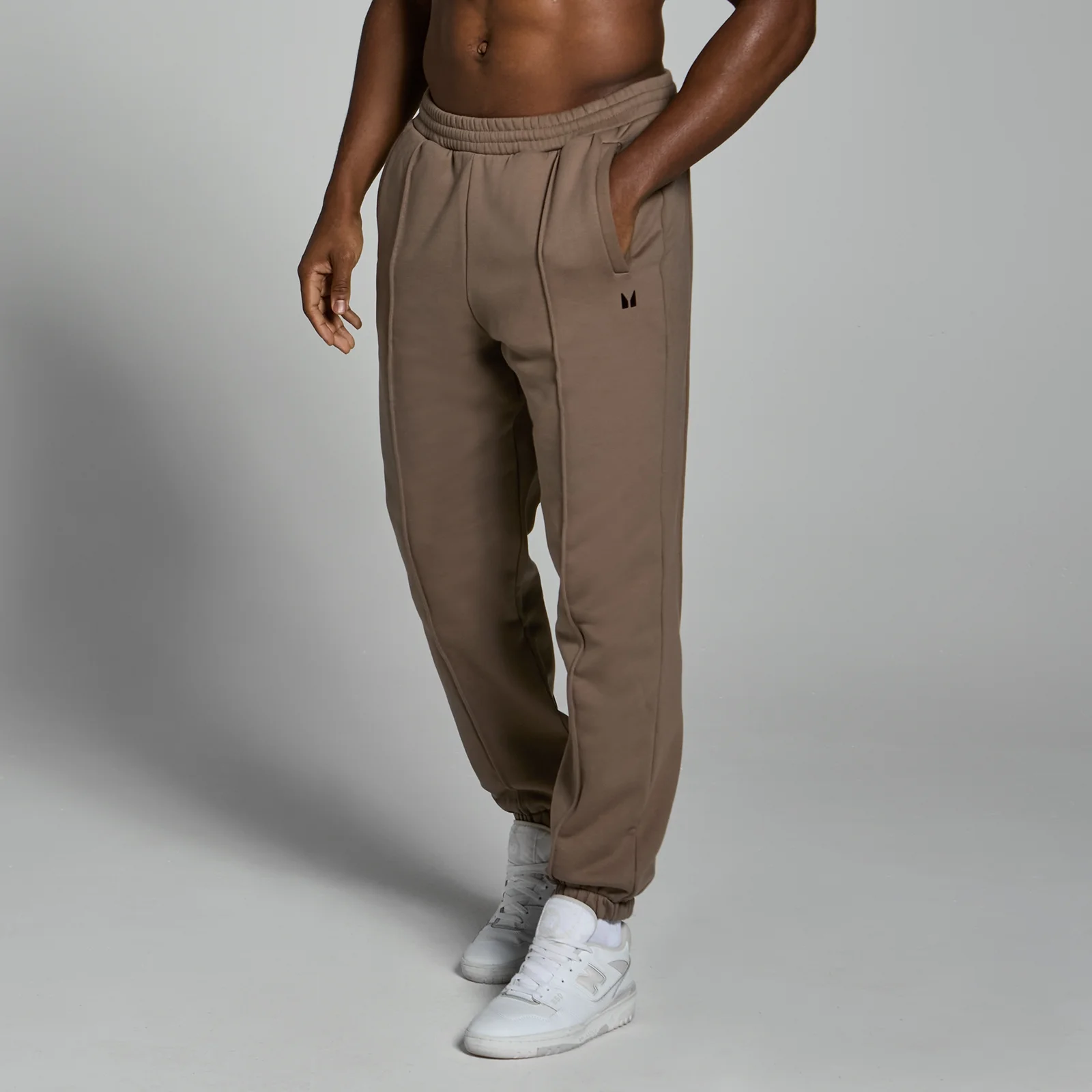 Ανδρική Φόρμα Heavyweight και Oversized MP Lifestyle - Soft Brown - XS Εικόνα 1